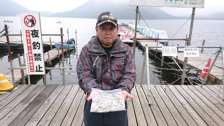 10月14日ワカサギ釣果