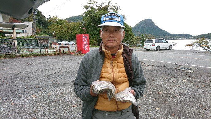 10月15日ワカサギ釣果