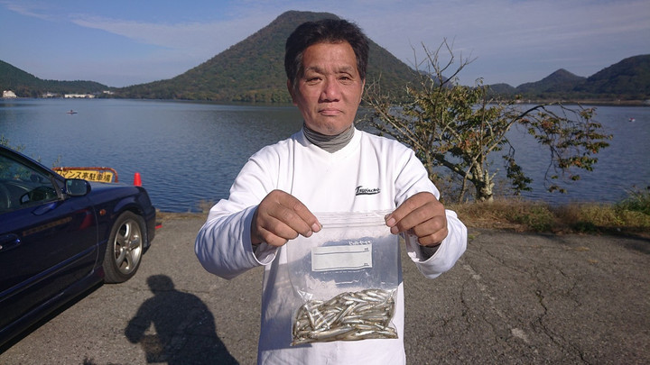 10月16日ワカサギ釣果