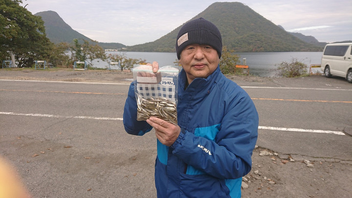 10月16日ワカサギ釣果2