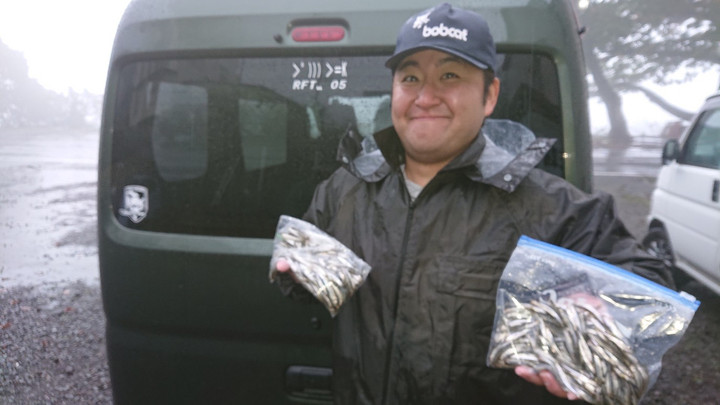 10月17日ワカサギ釣果1