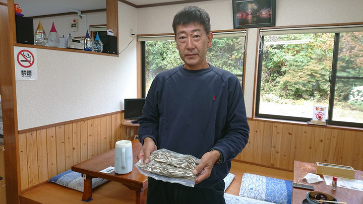 10月18日ワカサギ釣果1