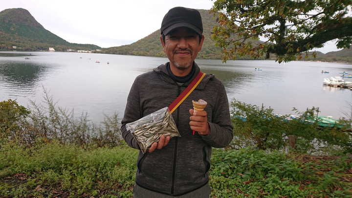 10月18日ワカサギ釣果4