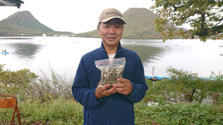 10月18日ワカサギ釣果3