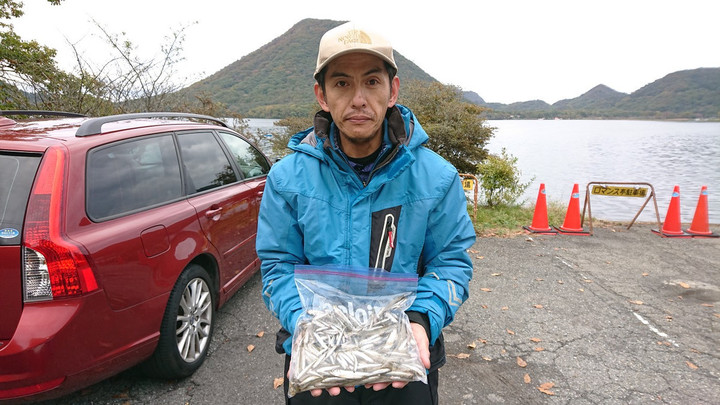 10月19日ワカサギ釣果2