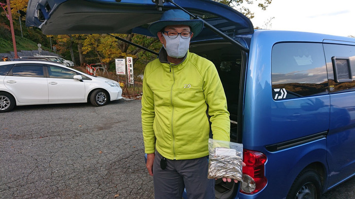 10月24日ワカサギ釣果2