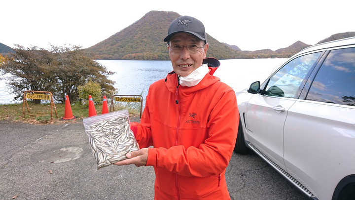 10月26日ワカサギ釣果1