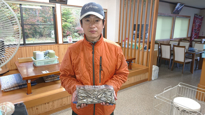 10月26日ワカサギ釣果2