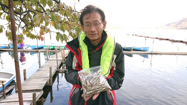 10月27日ワカサギ釣果