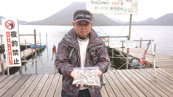 10月28日ワカサギ釣果