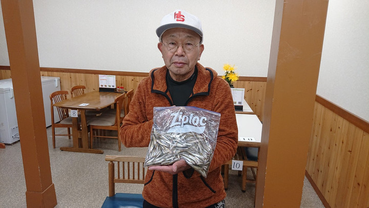 11月2日ワカサギ釣果