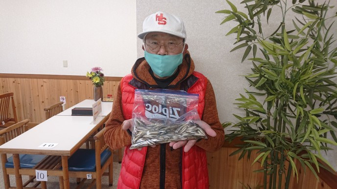 11月14日ワカサギ釣果2