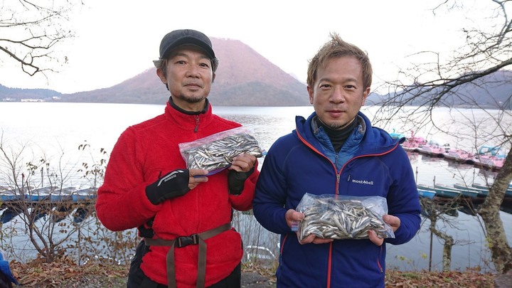 11月17日ワカサギ釣果