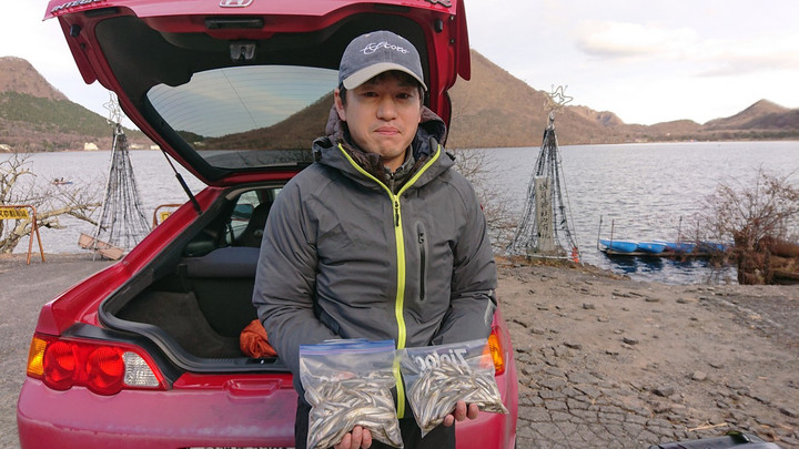 11月26日ワカサギ釣果