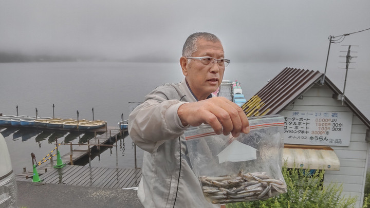 9月1日ワカサギ釣果2