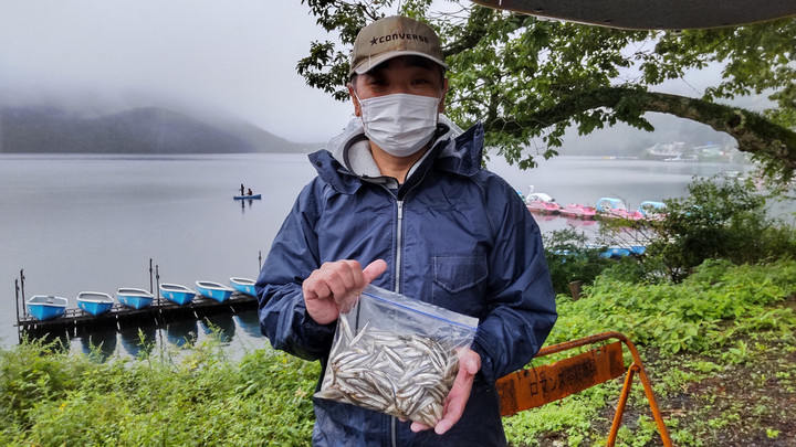 9月3日ワカサギ釣果