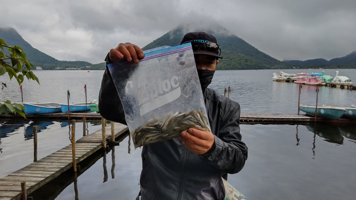 9月5日ワカサギ釣果2