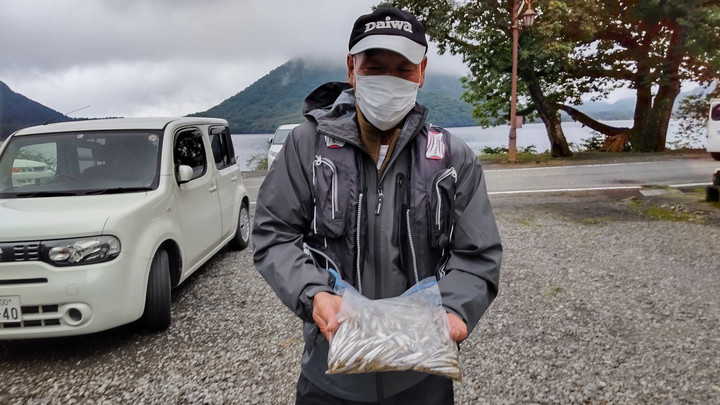 9月5日ワカサギ釣果1