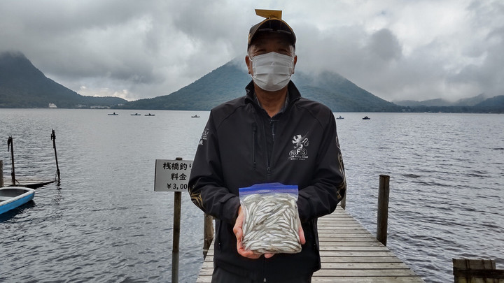 9月7日ワカサギ釣果1