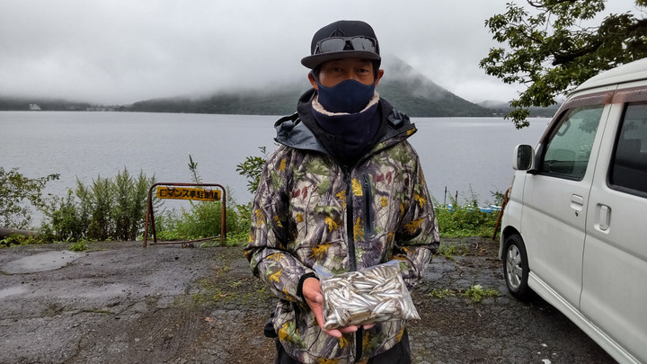 9月8日ワカサギ釣果