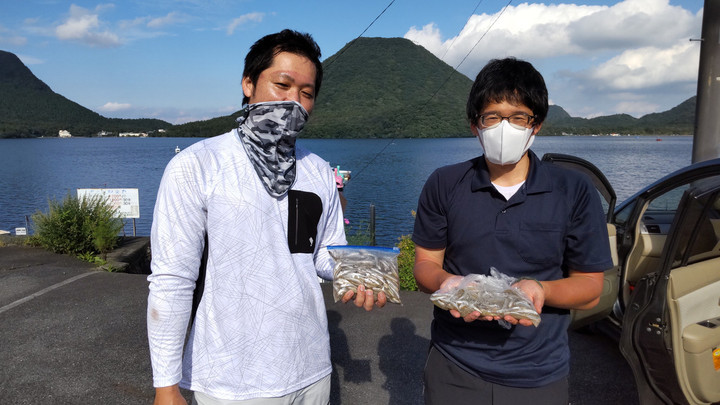 9月10日ワカサギ釣果3