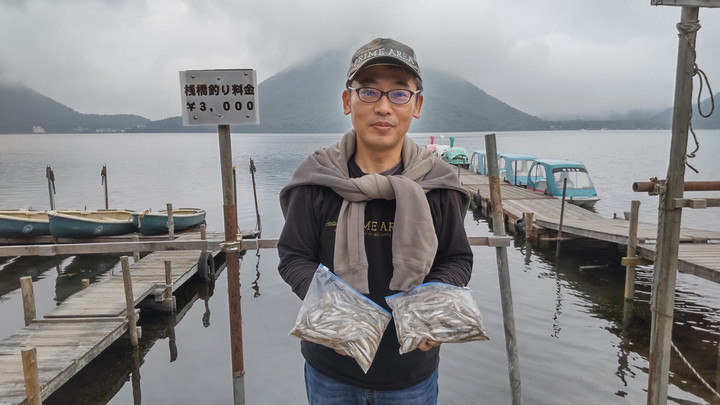 9月14日ワカサギ釣果3