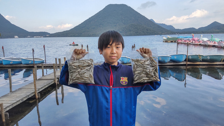 9月15日ワカサギ釣果1