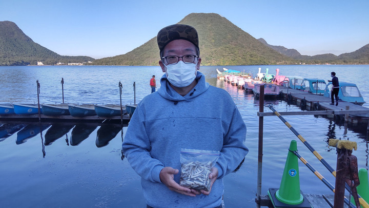 9月21日ワカサギ釣果1