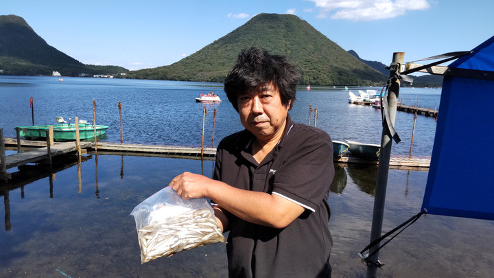 9月23日ワカサギ釣果1