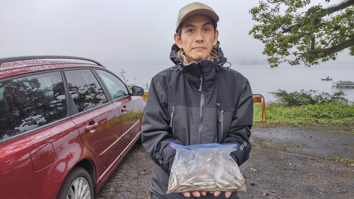 9月25日ワカサギ釣果2