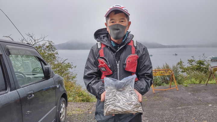 9月25日ワカサギ釣果1