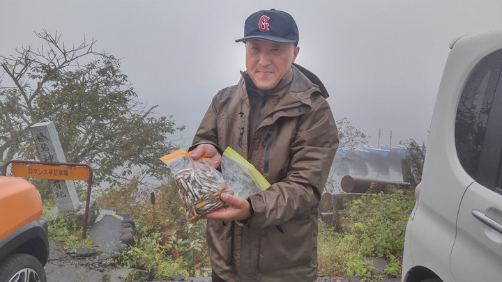 10月9日ワカサギ釣果