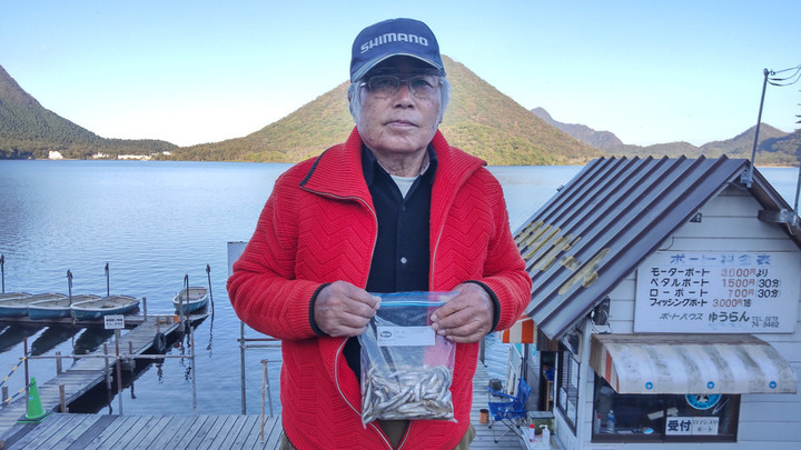 10月14日ワカサギ釣果