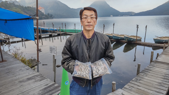 10月15日ワカサギ釣果2