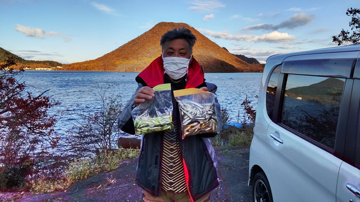 11月3日ワカサギ釣果