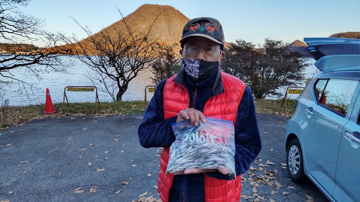 11月7日ワカサギ釣果