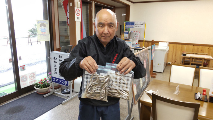 9月1日ワカサギ釣果