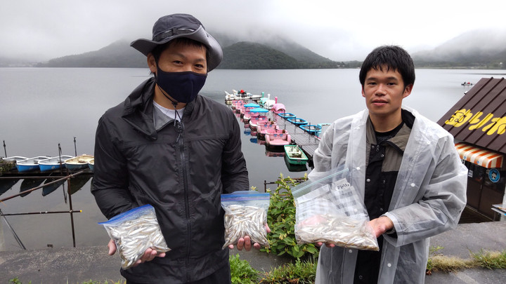 9月2日ワカサギ釣果