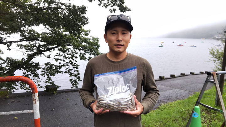 9月3日ワカサギ釣果