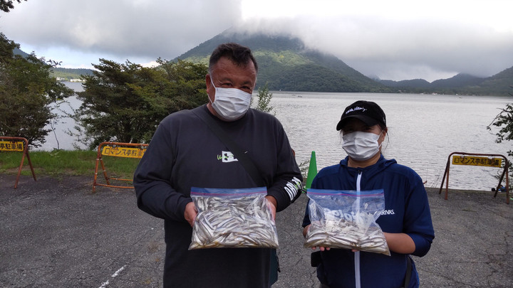 9月4日ワカサギ釣果