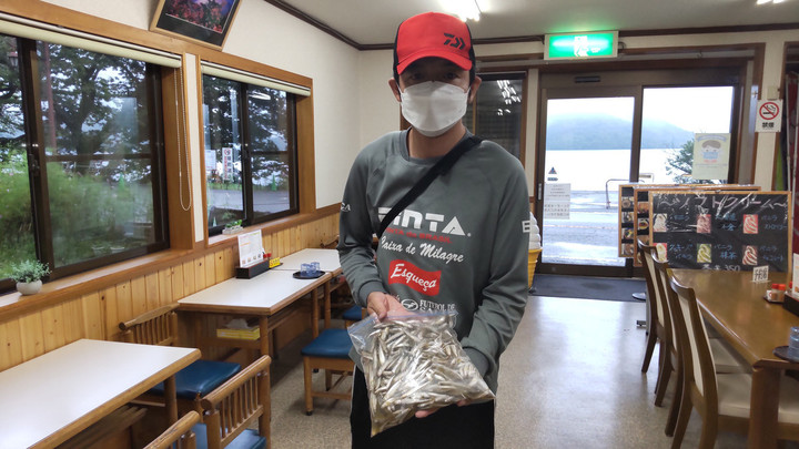 9月7日ワカサギ釣果