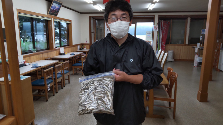 9月7日ワカサギ釣果