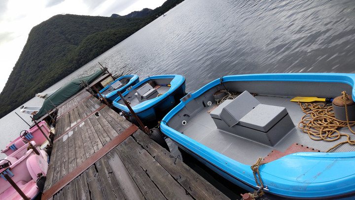 エレキ付きボート