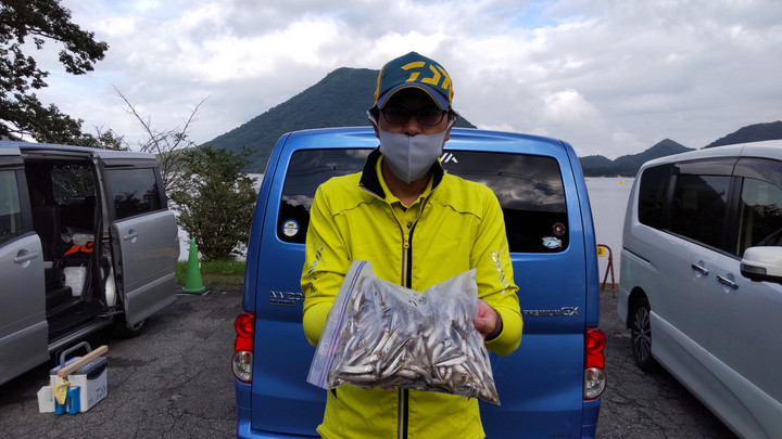 9月10日ワカサギ釣果