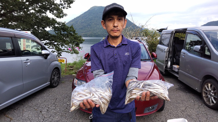 9月10日ワカサギ釣果