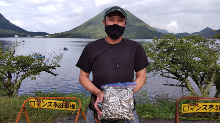 9月10日ワカサギ釣果