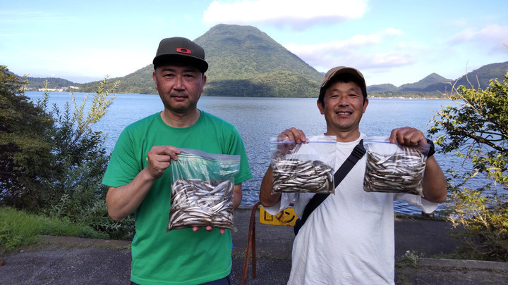 9月11日ワカサギ釣果