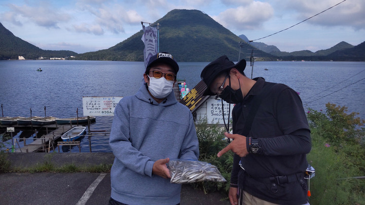 9月12日ワカサギ釣果