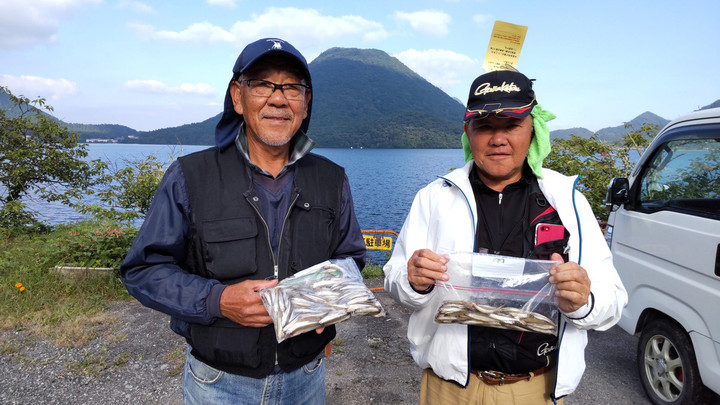 9月16日ワカサギ釣果