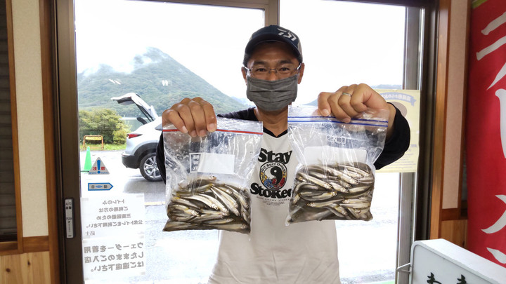 9月23日ワカサギ釣果